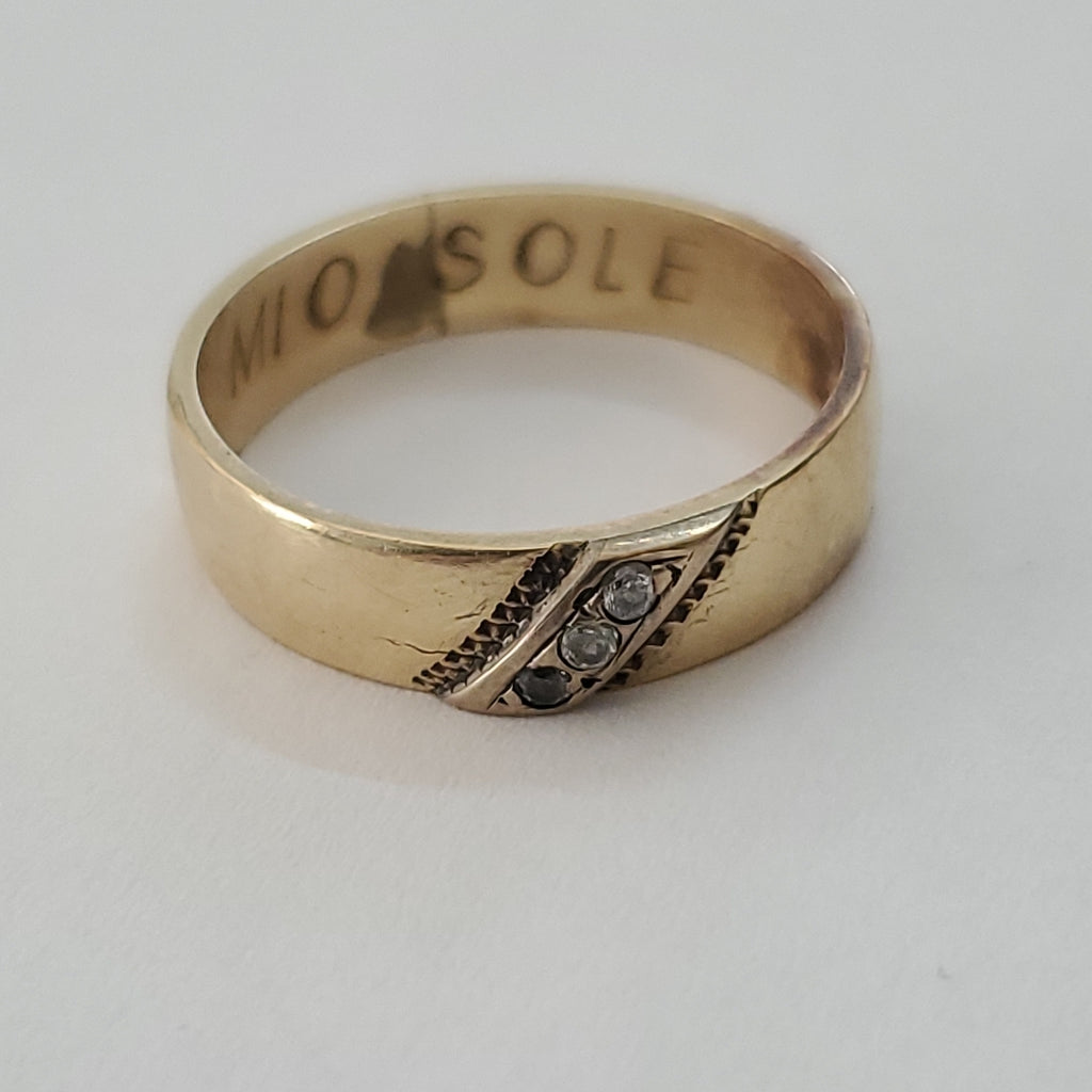 ARGOLLA ORO 14 K 2.8 GRMS (SEMINUEVO)