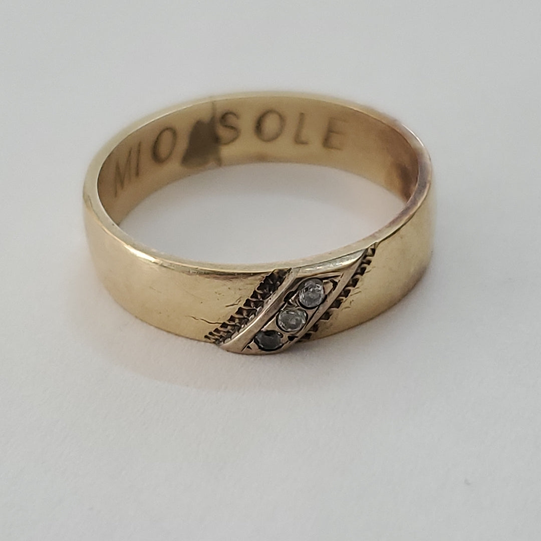 ARGOLLA ORO 14 K 2.8 GRMS (SEMINUEVO)