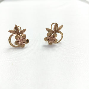 ARETES PAR ORO 14 K 3,00 GRMS (SEMINUEVO)