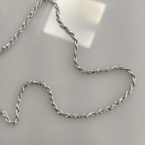 CADENA TORZAL PLATA .925 50 CM 8.52 GR (NUEVO)