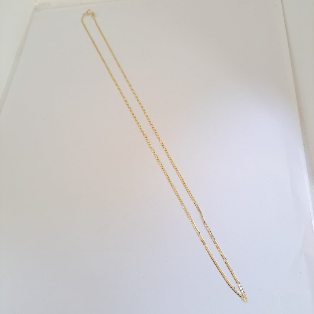 CADENAS BARBADA AMARILLA ORO 14K 2.2 (NUEVO)