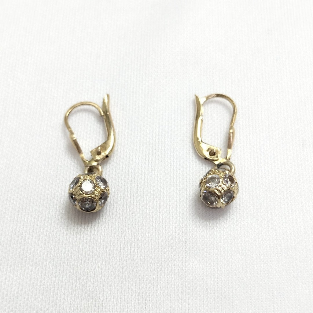 ARETES PAR ORO 14 K 2,70 GRMS (SEMINUEVO)