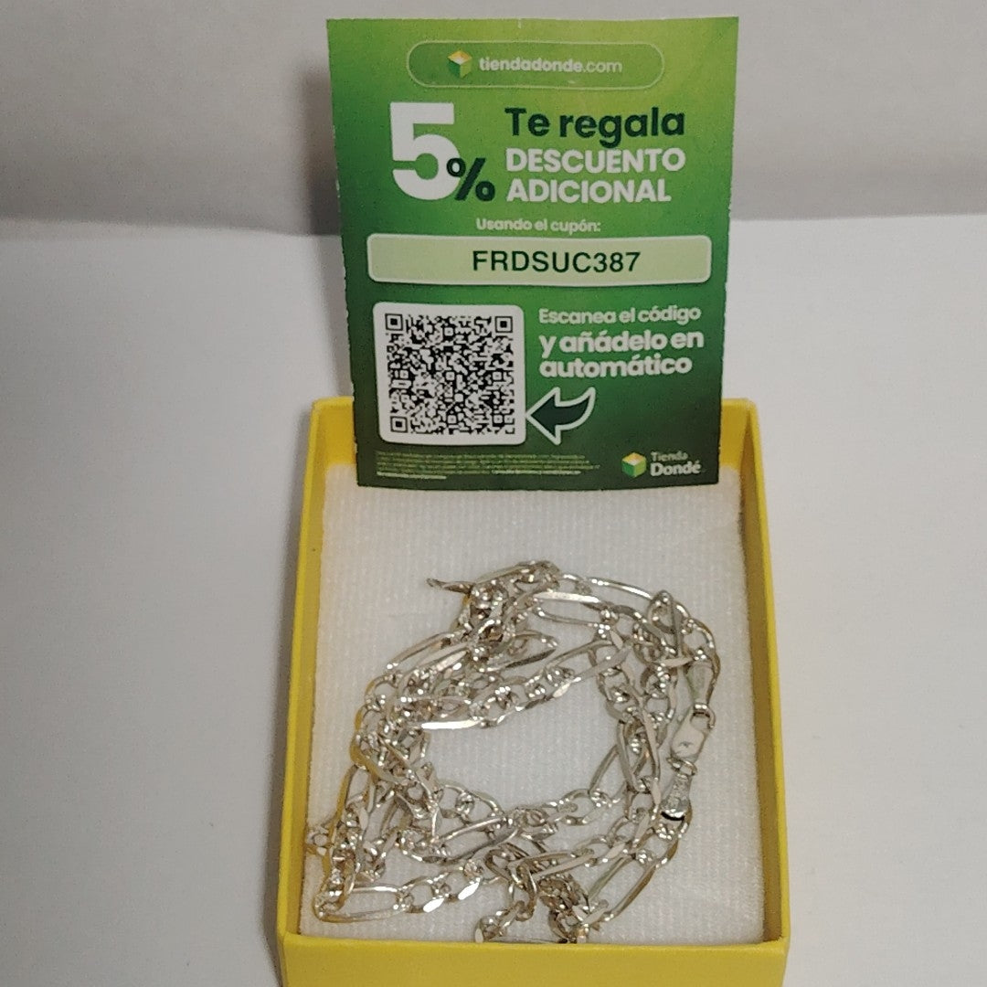 CADENA PLATA 14.4 GRMS (SEMINUEVO)