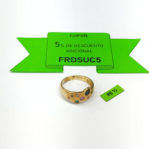 ANILLITO ORO 14 K 3.3 GRMS (SEMINUEVO)
