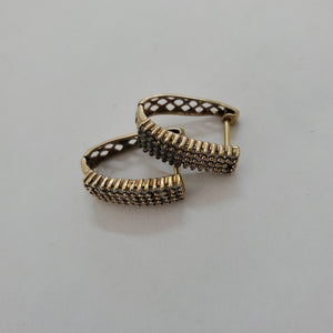 ARETES PAR ORO 10 K 4.2 GRMS (SEMINUEVO)
