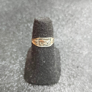 ANILLO DE GRADUACIÓN ORO 8 K 0,80 GRMS (SEMINUEVO)