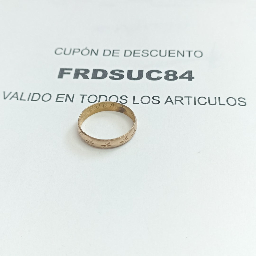 ARGOLLA ORO 8 K 0.9 GRMS (SEMINUEVO)