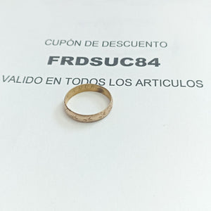 ARGOLLA ORO 8 K 0.9 GRMS (SEMINUEVO)