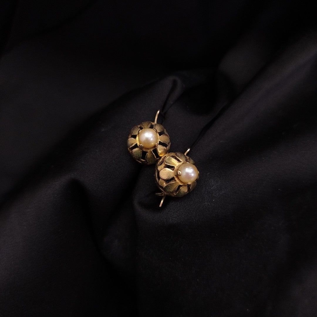 ARETES PAR ORO 14 K 3.7 GRMS (SEMINUEVO)