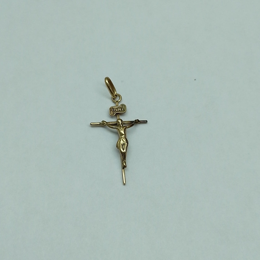 CRISTO, DIJE ORO 10 K 1 GRMS (SEMINUEVO)