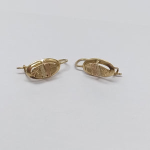 ARETES PAR ORO 10 K 1.6 GRMS (SEMINUEVO)