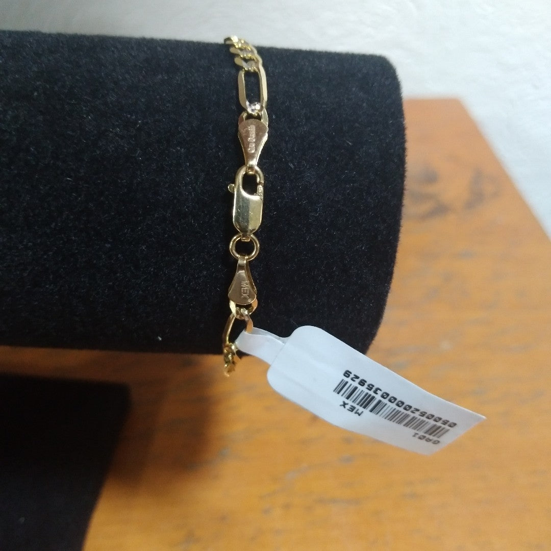 PULSERA 3X1 14K 18 CM 3.9 GR (NUEVO)