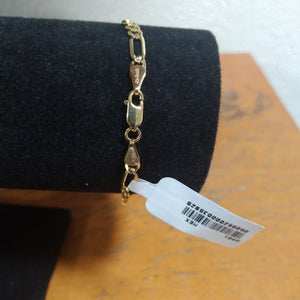 PULSERA 3X1 14K 18 CM 3.9 GR (NUEVO)