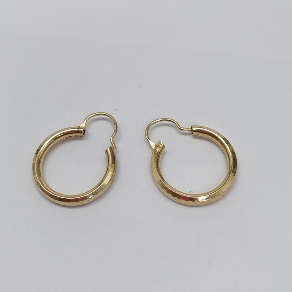 ARRACADAS PAR ORO 10 K 2.4 GRMS (SEMINUEVO)