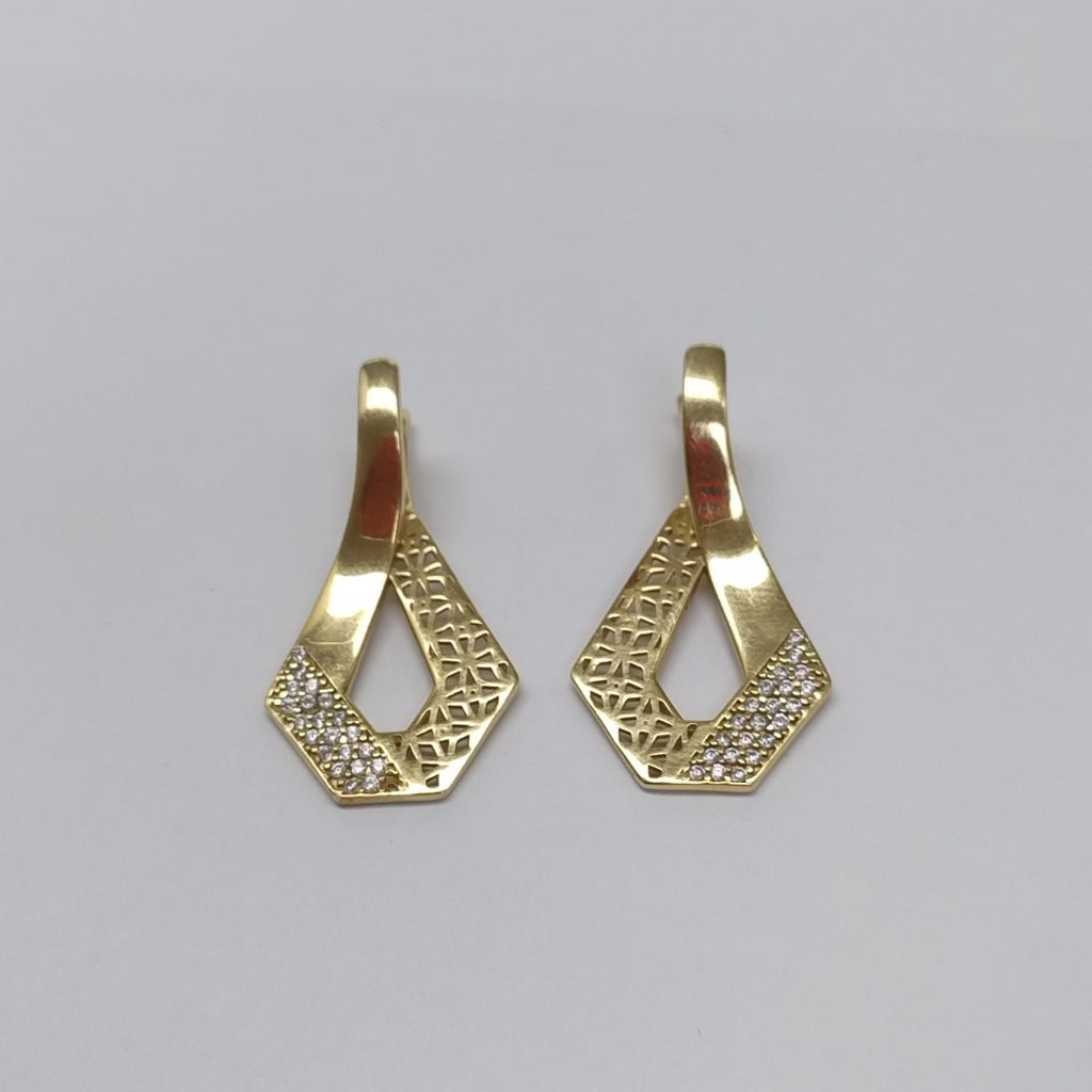 ARETES PAR ORO 14 K 6 GRMS (SEMINUEVO)