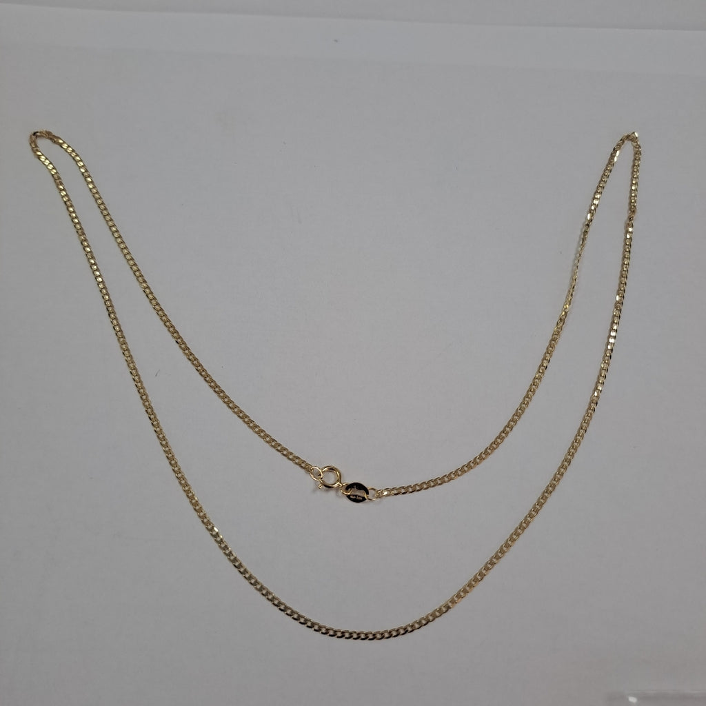 CADENAS BARBADA AMARILLA ORO 14K 2.1 (NUEVO)