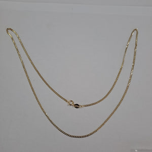 CADENAS BARBADA AMARILLA ORO 14K 2.1 (NUEVO)