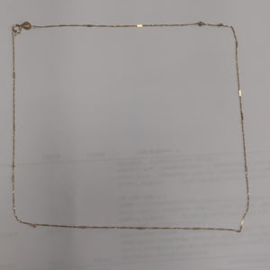 CADENA ORO 14 K 0.8 GRMS (SEMINUEVO)
