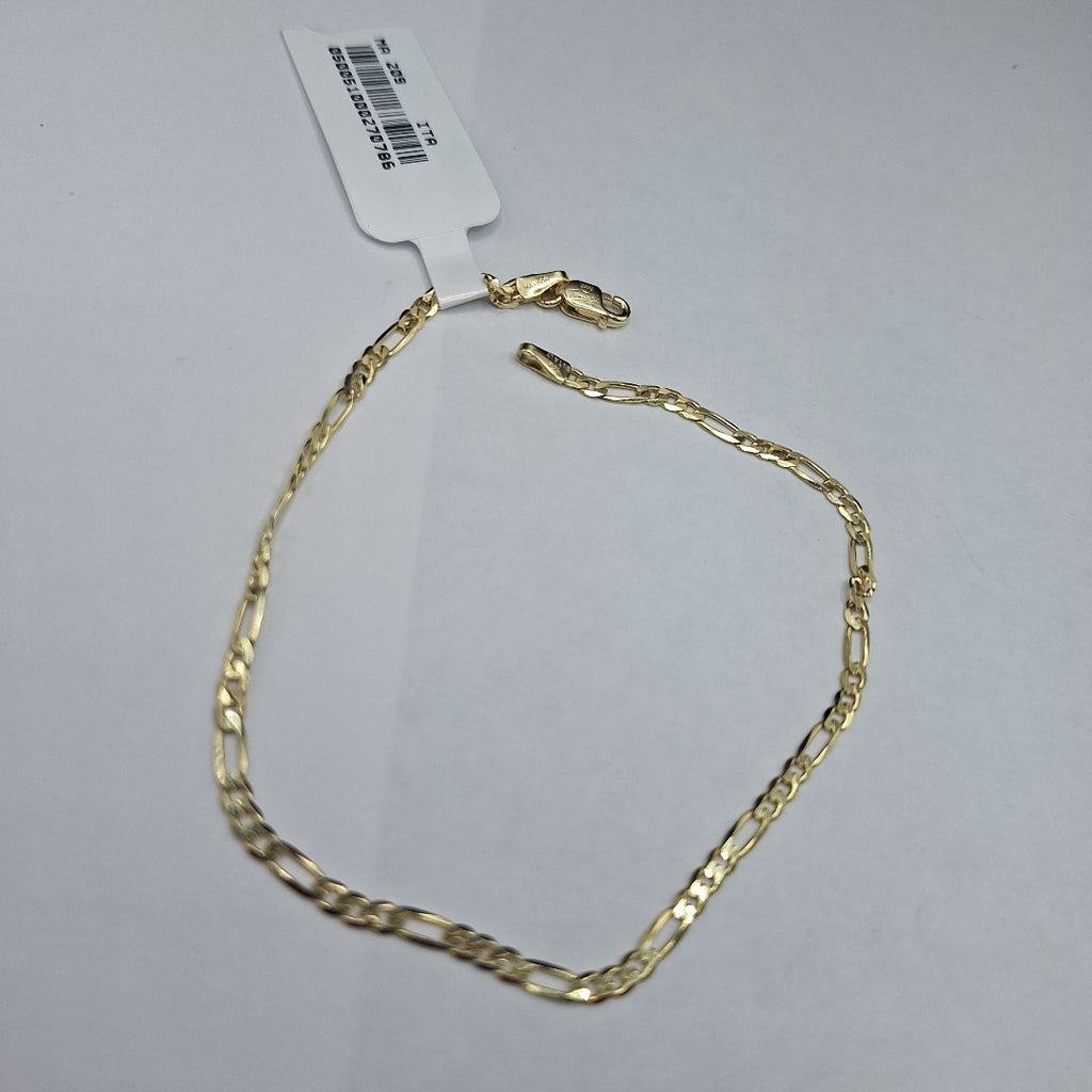 PULSERAS CABALLERO CARTIER 3 1 AMARILLA ORO 14K 2.2 (NUEVO)