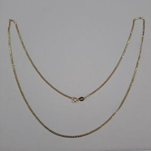 CADENAS BARBADA AMARILLA ORO 14K 2.1 (NUEVO)