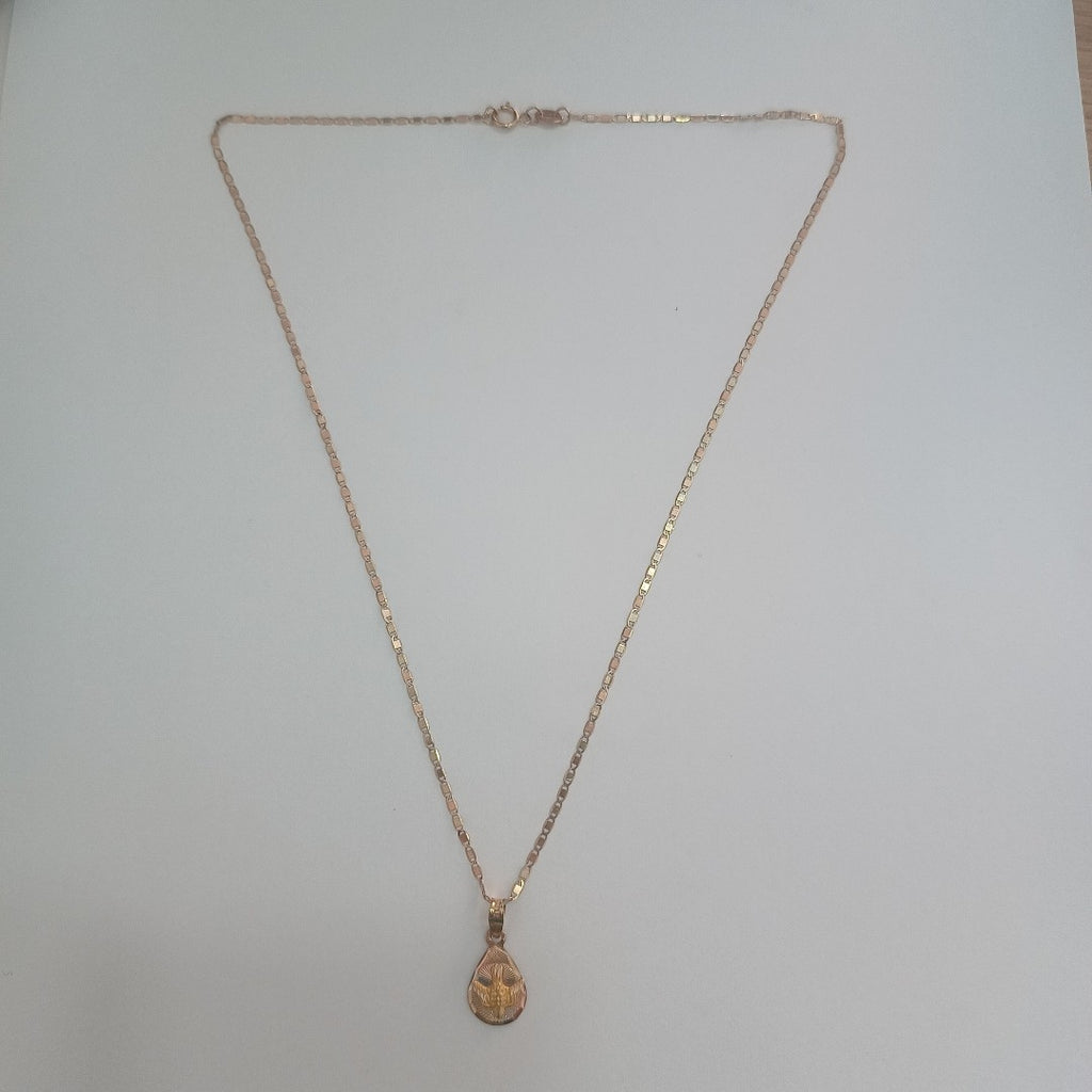 CADENA, DIJE ORO 10 K 2.1 GRMS (SEMINUEVO)
