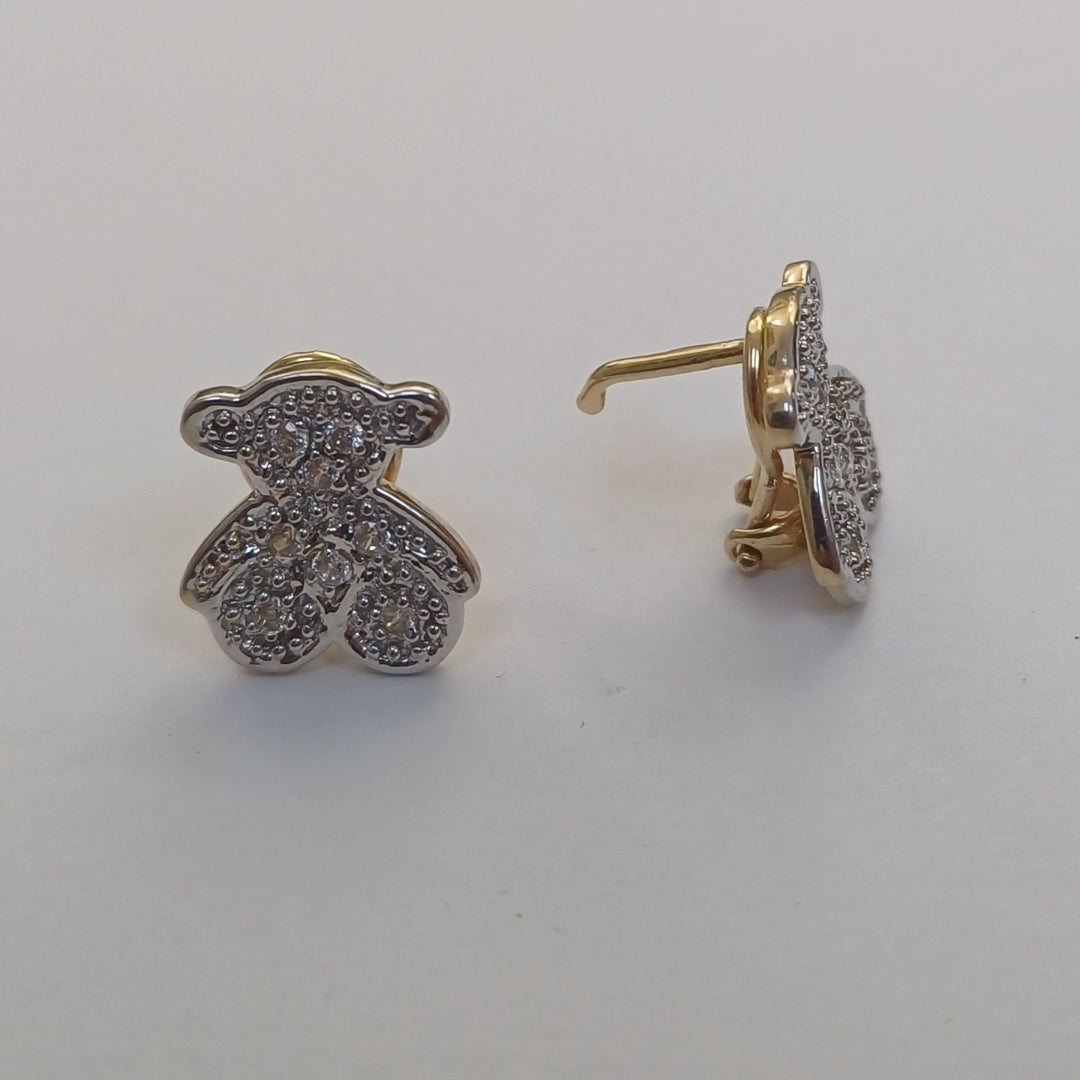 ARETES PAR ORO 14 K 3.2 GRMS (SEMINUEVO)