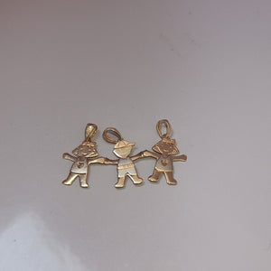 DIJE ORO COMBINADO 14 K 2.5 GRMS (SEMINUEVO)