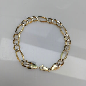 PULSERA ORO 14 K 14.4 GRMS (SEMINUEVO)