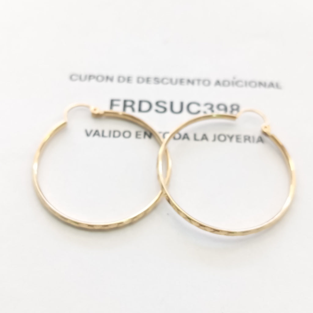 ARRACADAS PAR ORO 10 K 3.1 GRMS (SEMINUEVO)