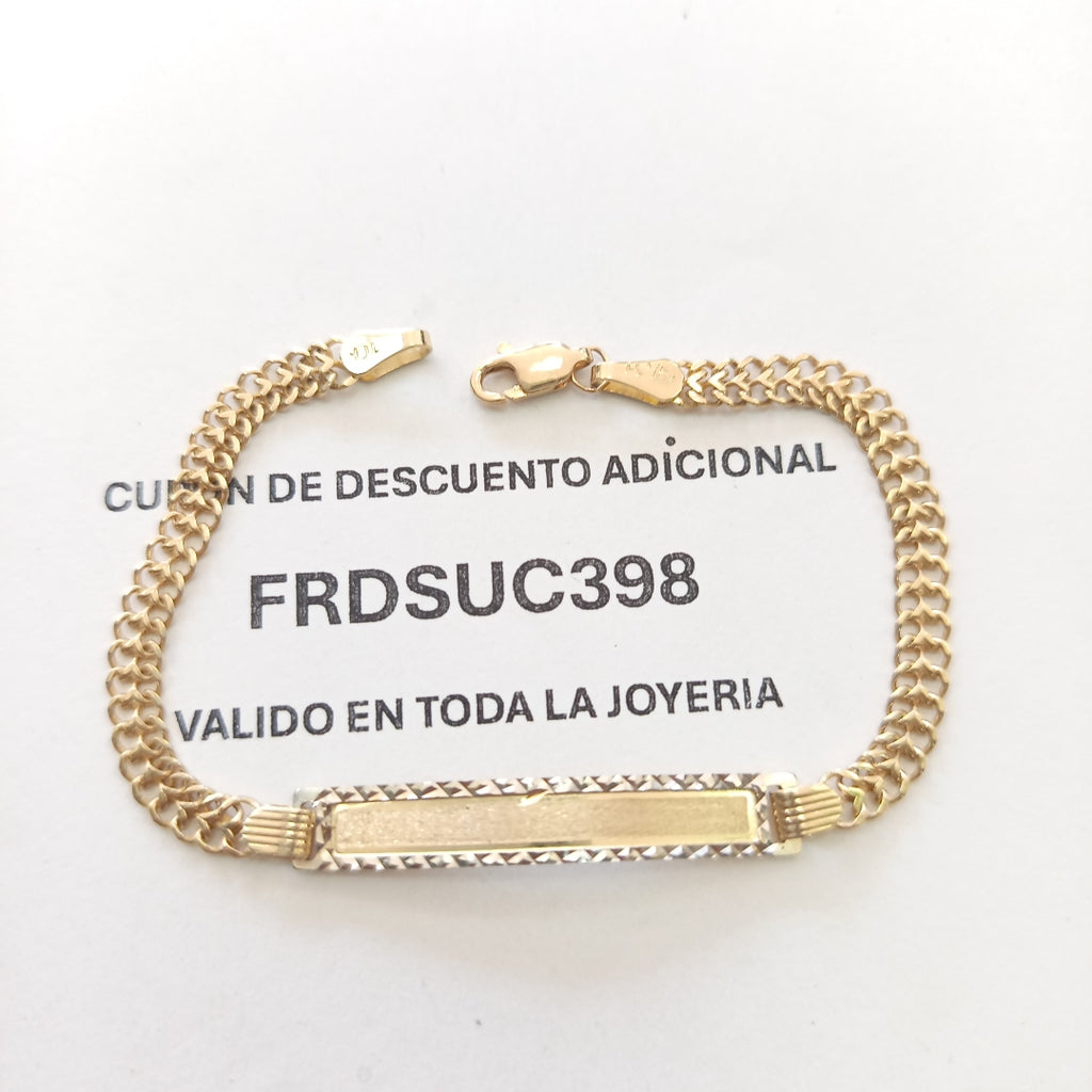 ESCLAVA ORO 10 K 4.6 GRMS (SEMINUEVO)