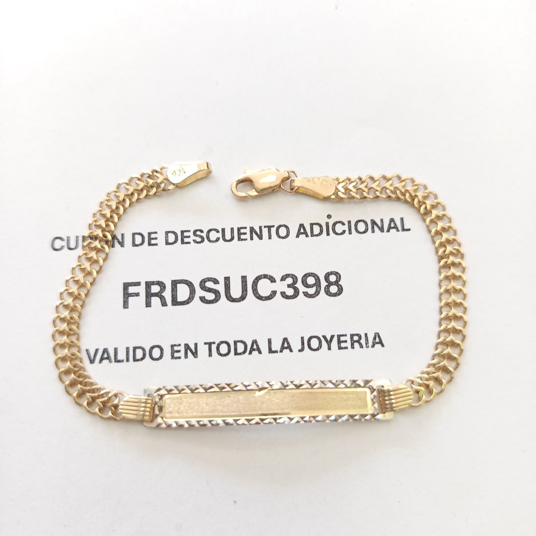 ESCLAVA ORO 10 K 4.6 GRMS (SEMINUEVO)