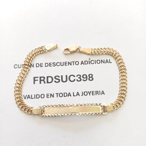 ESCLAVA ORO 10 K 4.6 GRMS (SEMINUEVO)