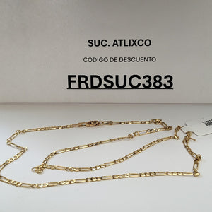CADENA 3X1 14K 50 CM 4.4 GR (NUEVO)