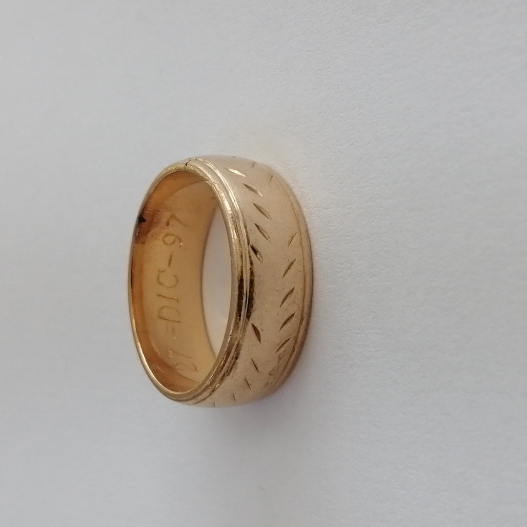 ARGOLLA ORO 8 K 5.6 GRMS (SEMINUEVO)