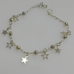 PULSERA TEJIDO ESPECIAL PLATA .925 18 CM 3.1 GR (NUEVO)