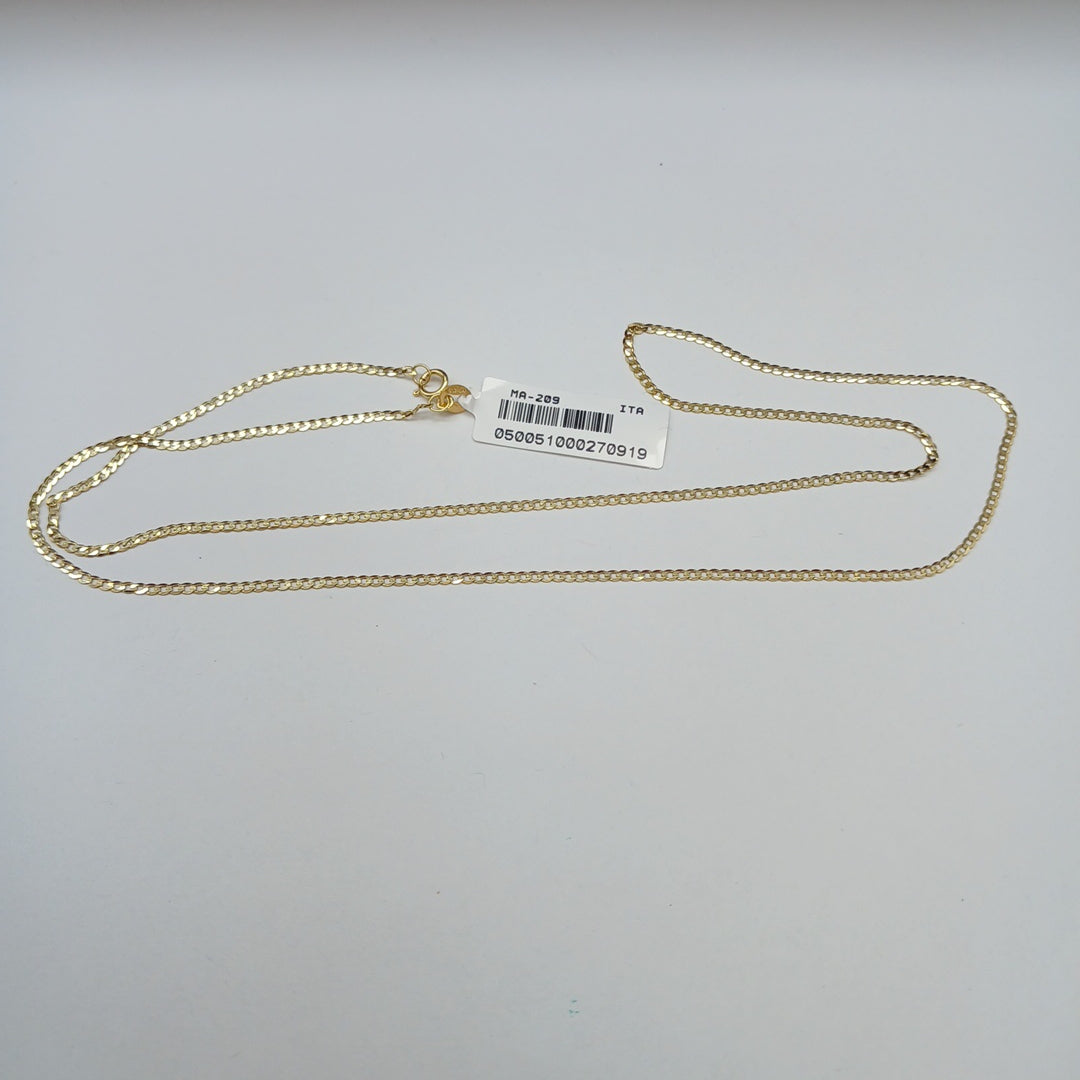 CADENAS BARBADA AMARILLA ORO 14K 2 (NUEVO)