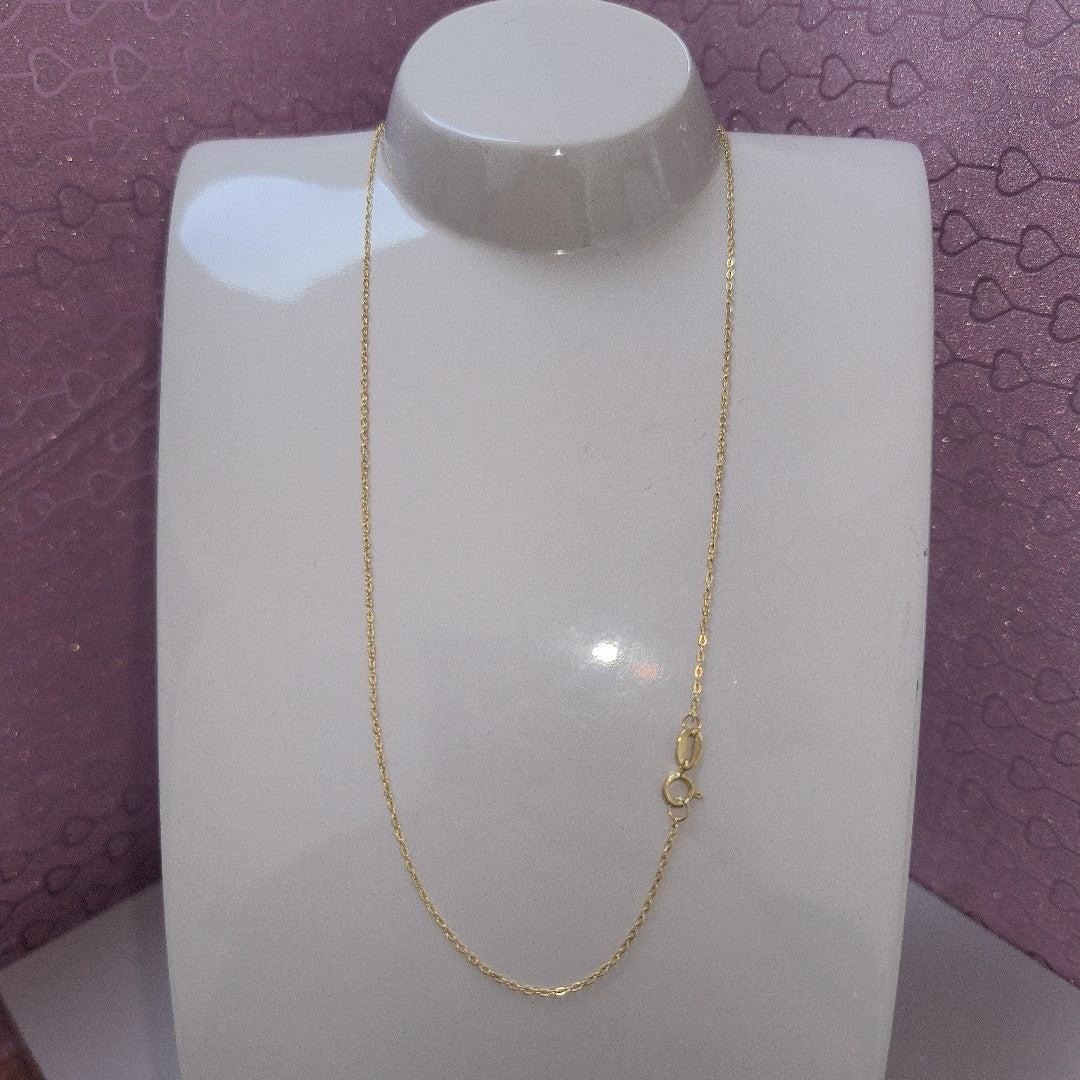 CADENA ORO 10 K 0,90 GRMS (SEMINUEVO)
