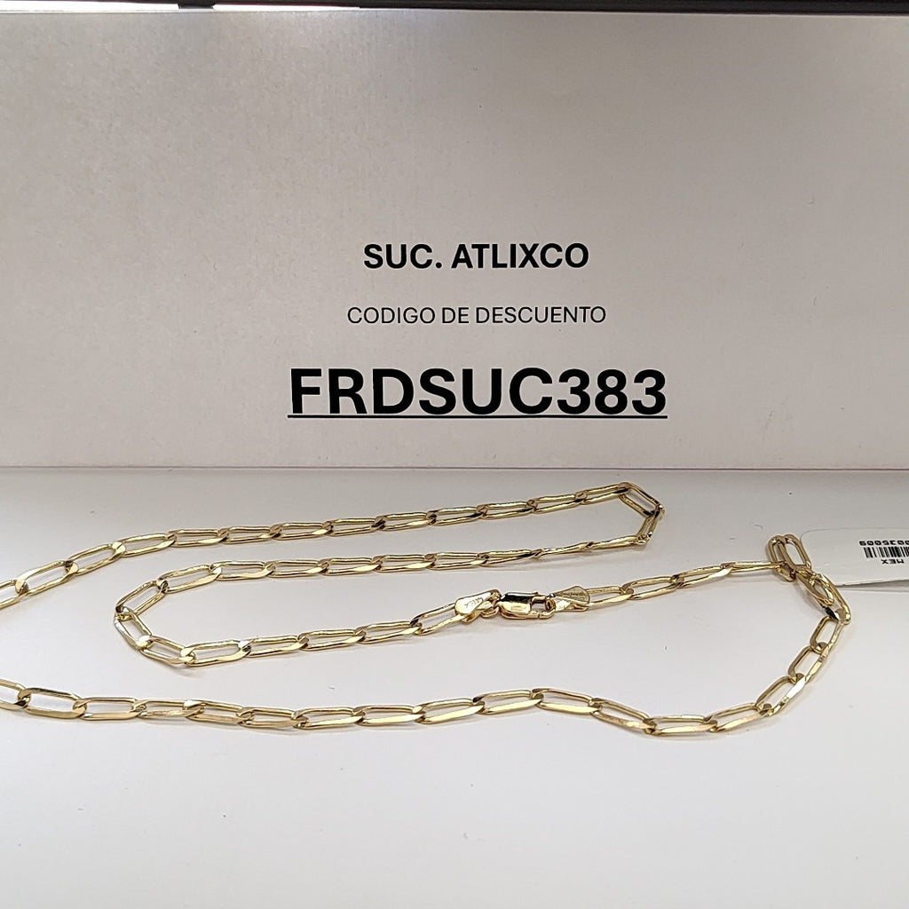 CADENA ESLABONES 14K 55 CM 11.2 GR (NUEVO)