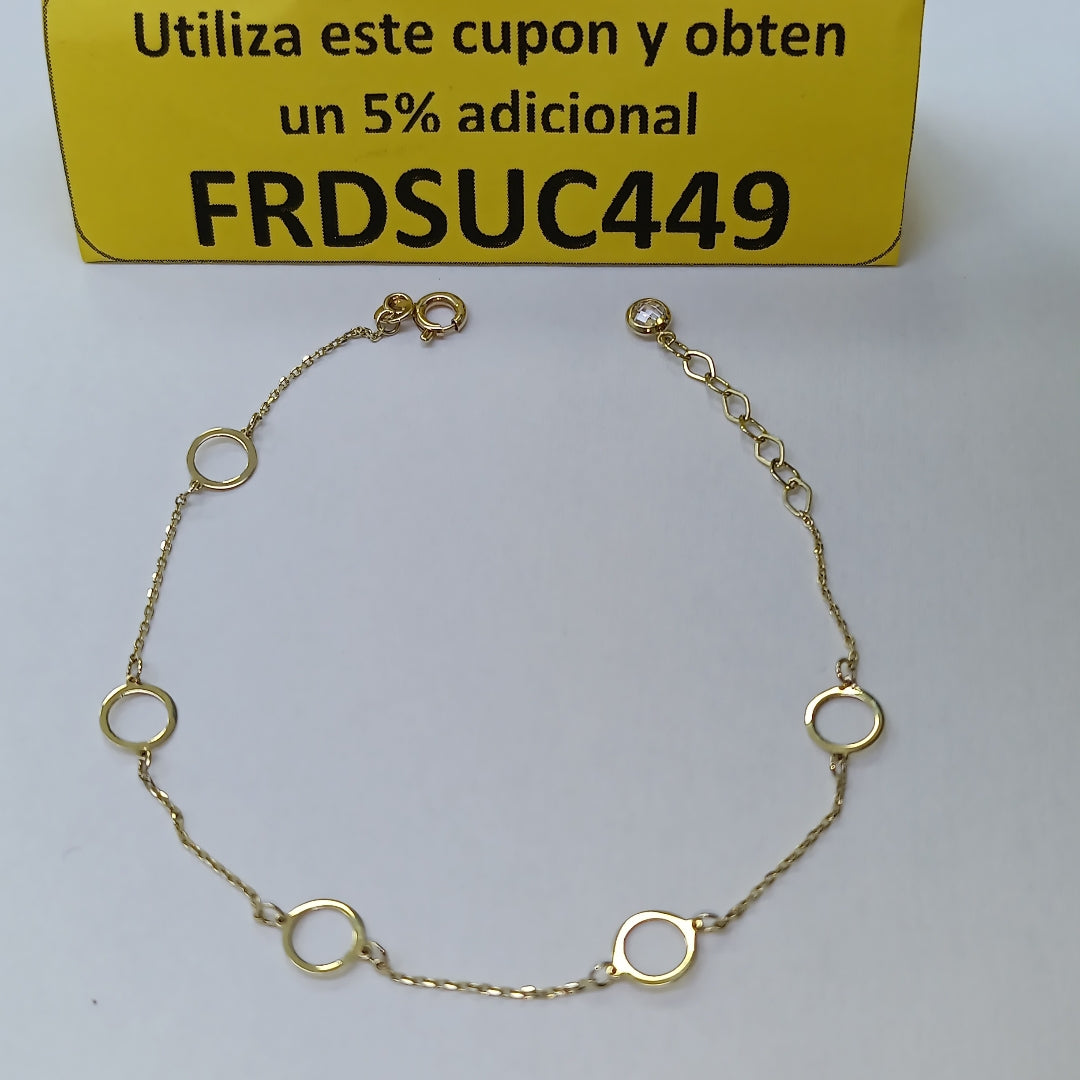 PULSERAS DAMA ORO 10K 0.9 (NUEVO)