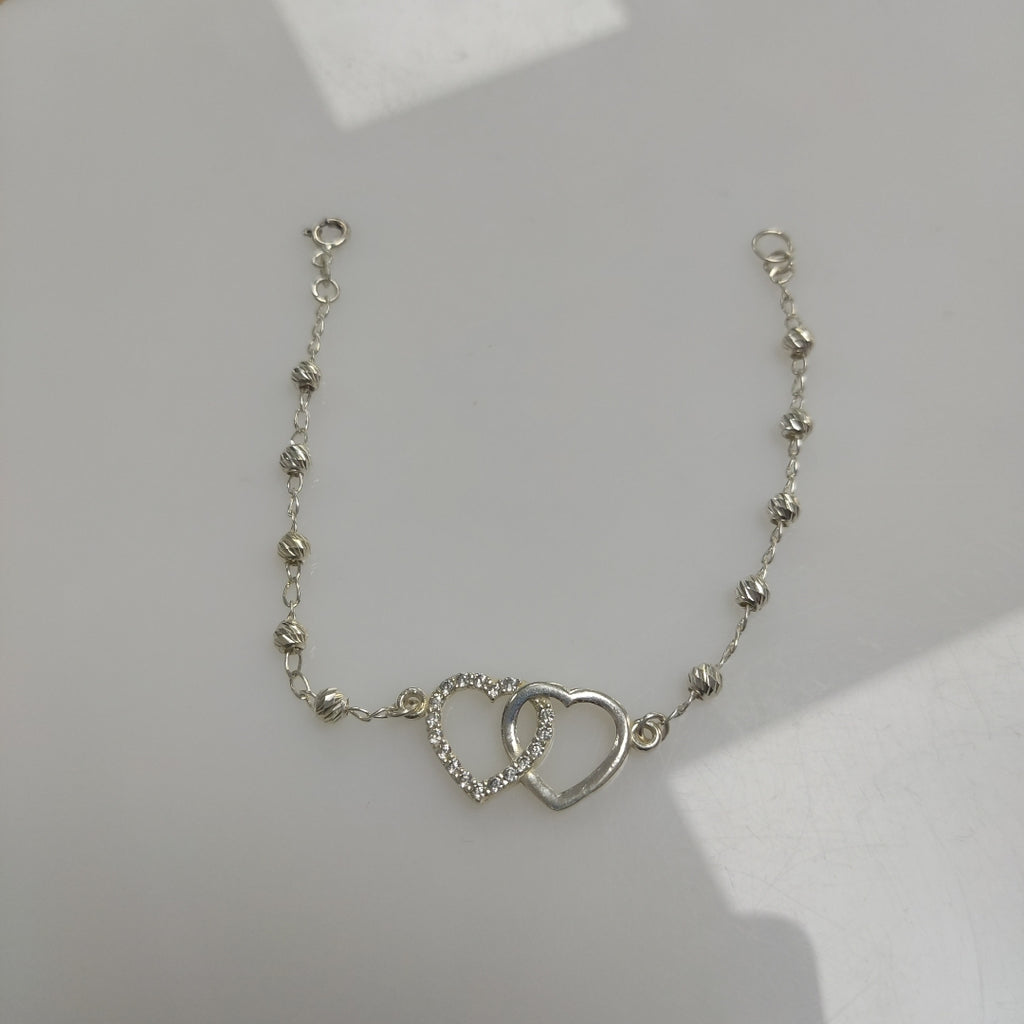 PULSERA TEJIDO TEJIDO ESPECIAL PLATA .925 18 CM 3.9 GR (NUEVO)