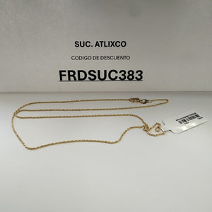 CADENA TORZAL 14K 55 CM 2.9 GR (NUEVO)