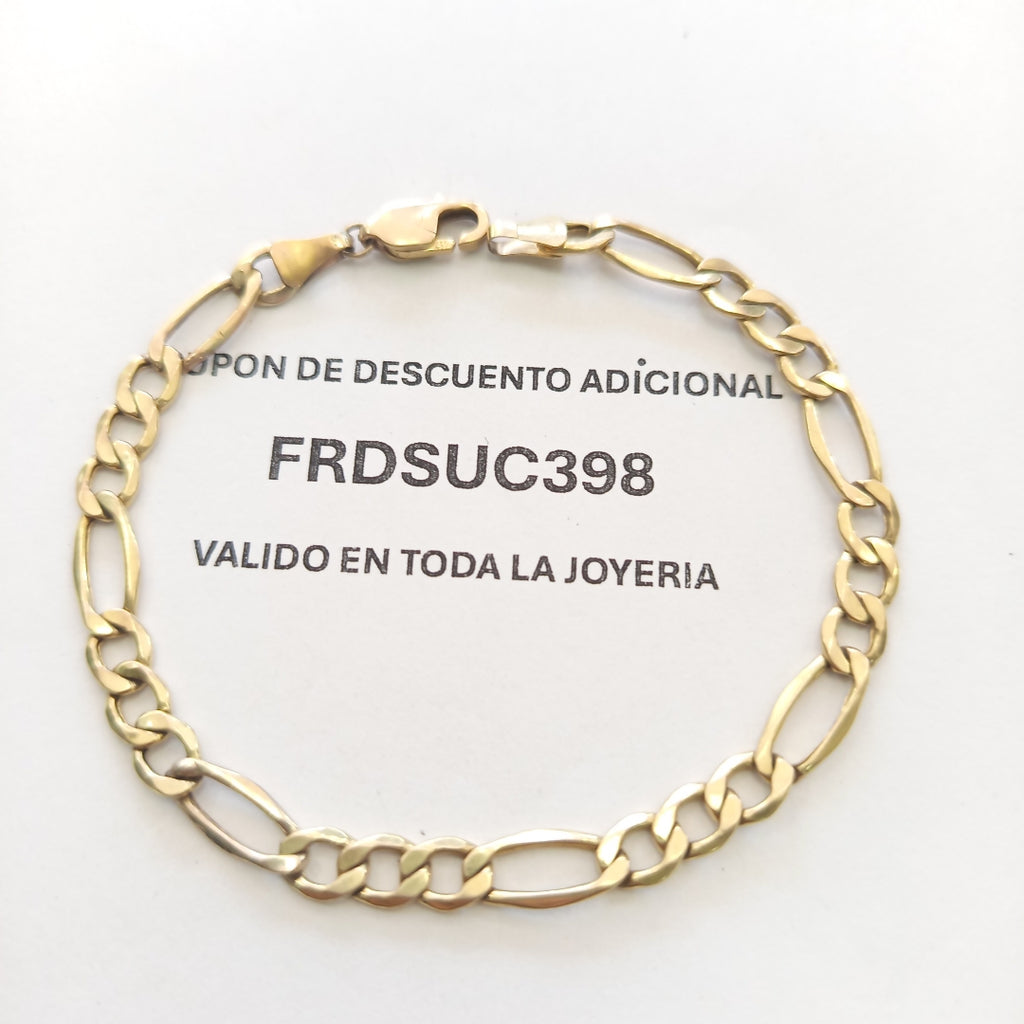 PULSERA ORO 10 K 4.6 GRMS (SEMINUEVO)