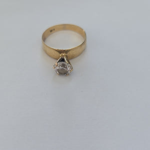 ANILLO ORO 10 K 2,50 GRMS (SEMINUEVO)