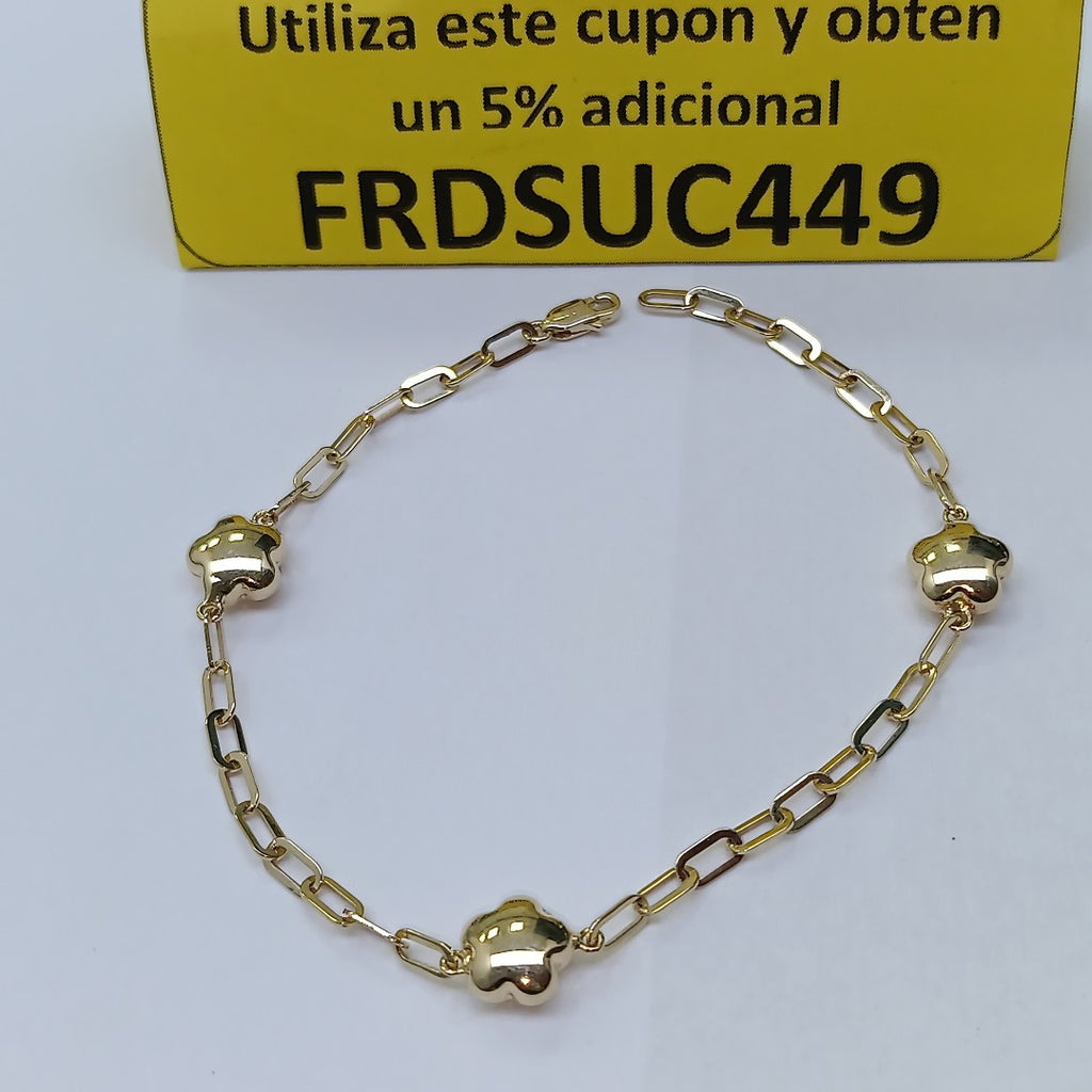 PULSERAS DAMA ORO 10K 2.5 (NUEVO)