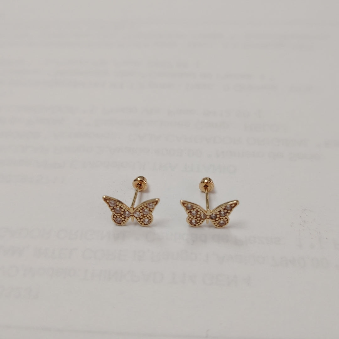 ARETES PAR ORO 14 K 0,50 GRMS (SEMINUEVO)