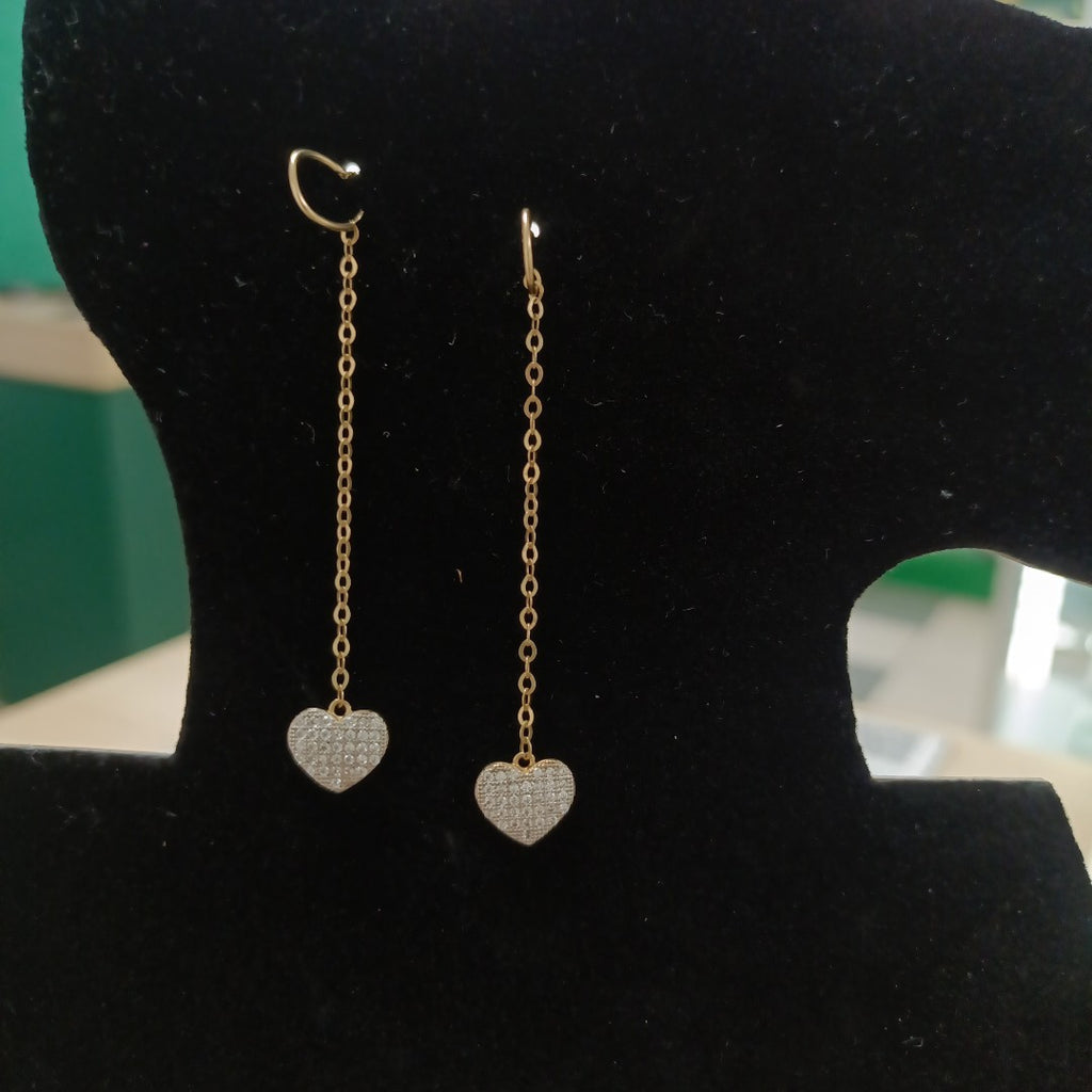 ARETES PAR ORO 14 K 1,80 GRMS (SEMINUEVO)
