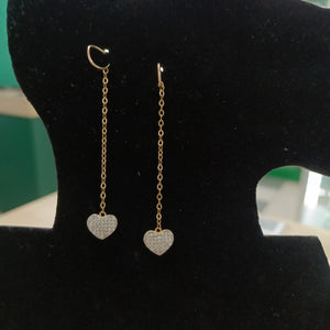 ARETES PAR ORO 14 K 1,80 GRMS (SEMINUEVO)