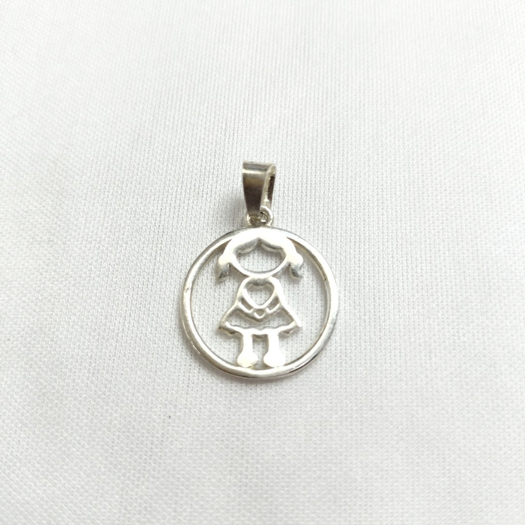 DIJE NIÑA PLATA .925 2.1 GR (NUEVO)