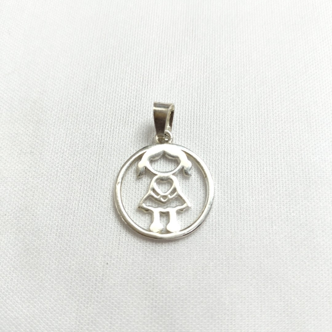 DIJE NIÑA PLATA .925 2.1 GR (NUEVO)