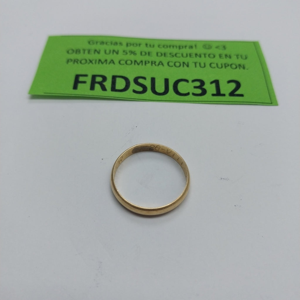 ARGOLLA ORO 14 K 1.6 GRMS (SEMINUEVO)